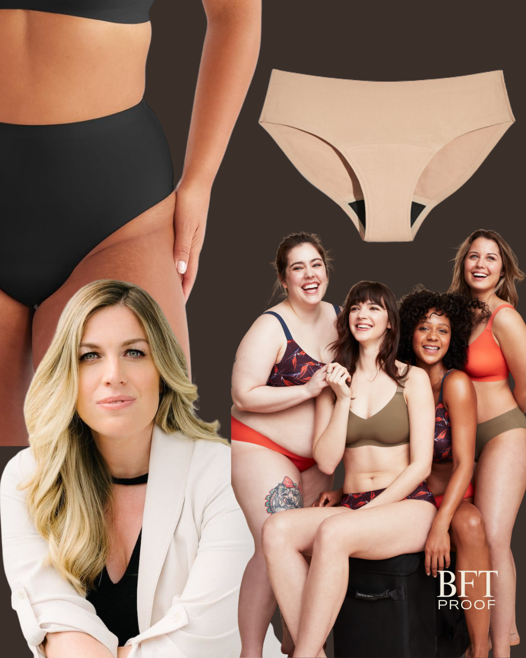 Joanna Griffiths wears the panties