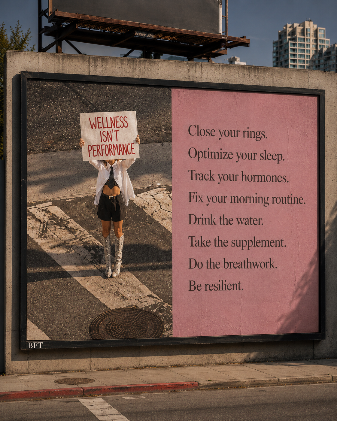 The things that were supposed to help women recover became more things to perform