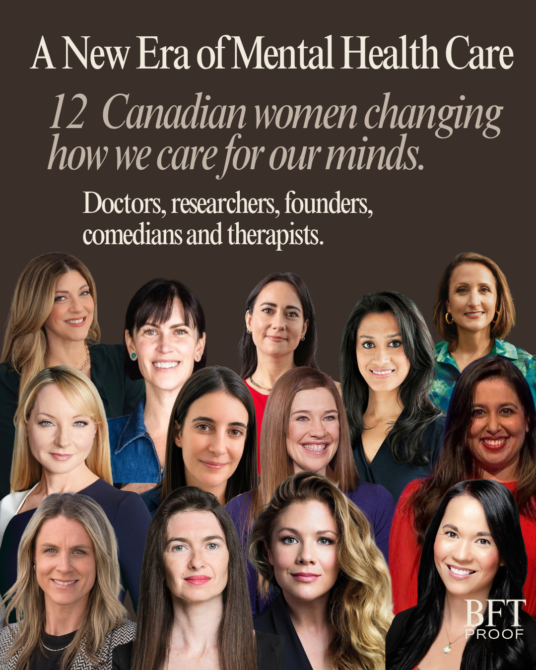 Twelve Canadian women making mental health care smarter, kinder, and easier to reach
