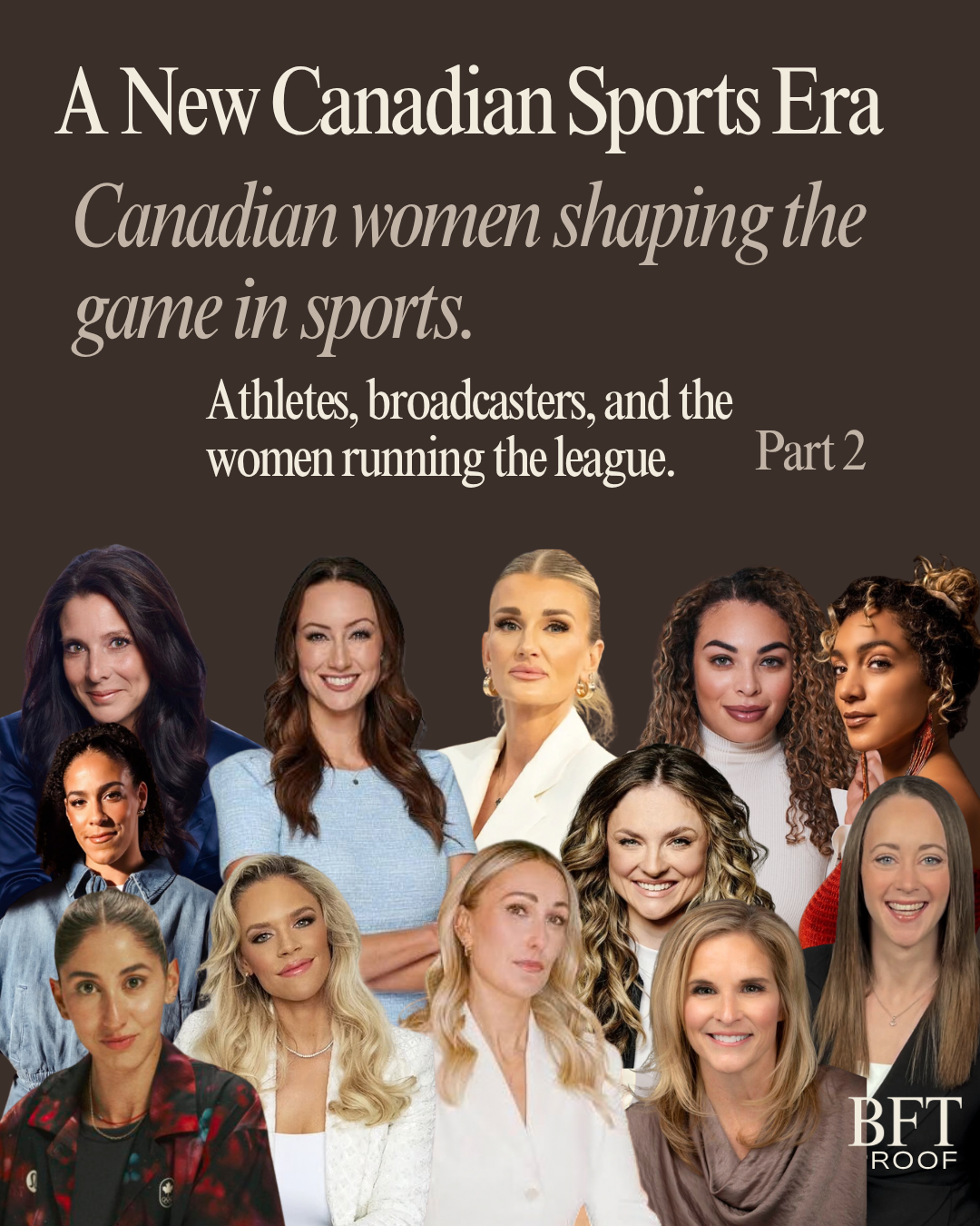 The women building the next era of Canadian sport: part 2